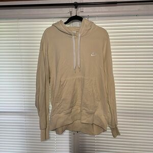 Nike dri-fit cream hoodie